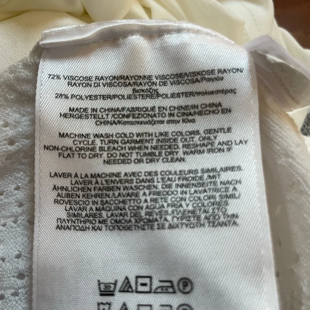 Brooks Brothers White Eyelet Dress - Picture 12 of 13